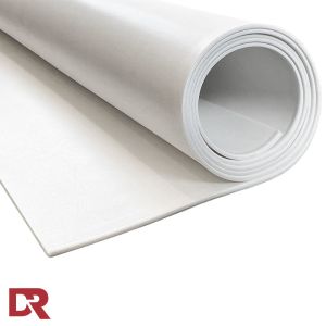 White Silicone Rubber Sheet 