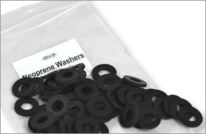 5mm M5 WASHER TAP THICK BLACK RUBBER  WASHERS TO SUIT M5 SCREWS & BOLTS FWS 