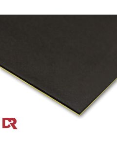 Self adhesive EPDM black rubber sheet