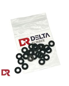 M4 size rubber washers