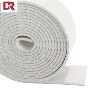 White expanded Silicone rubber strip