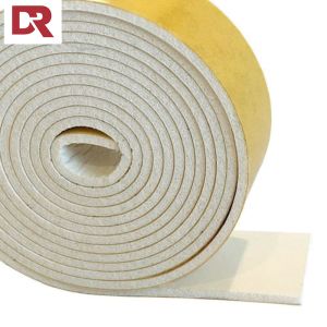 White Silicone self adhesive foam strip