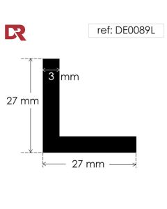 Rubber Angle Section DE0089L