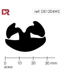 Rubber Window Seal Weatherstrip DE1204WS