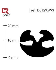 Rubber Window Seal Weatherstrip DE1295WS