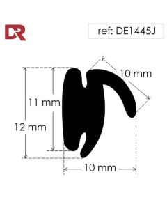 Rubber extrusion DE1445J