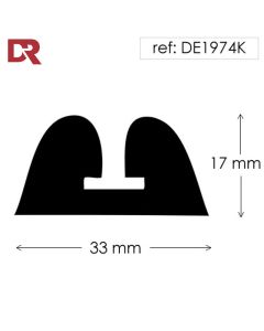 Solid Double D Fender DE1974K