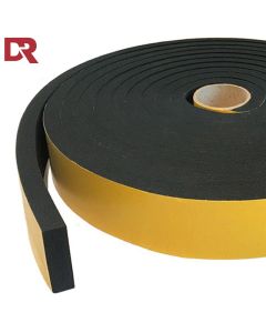 Self adhesive sponge rubber strip