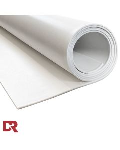 White Silicone Rubber Sheet 