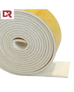 White Silicone self adhesive foam strip